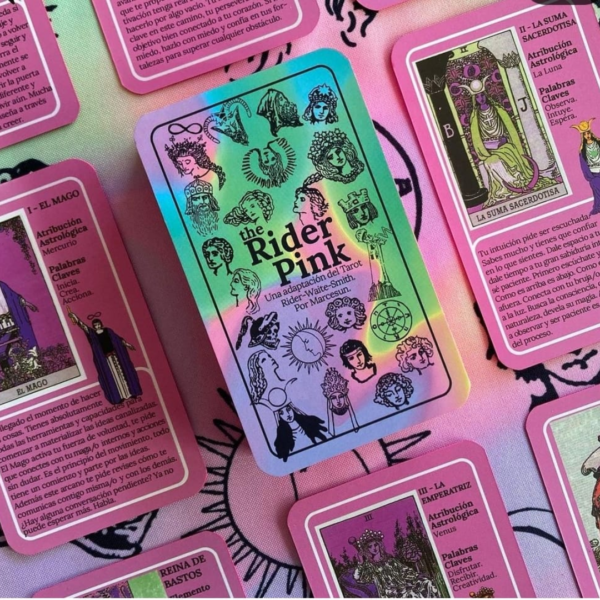 THE RIDER PINK - TAROT MARCESUN CHILE - Imagen 2